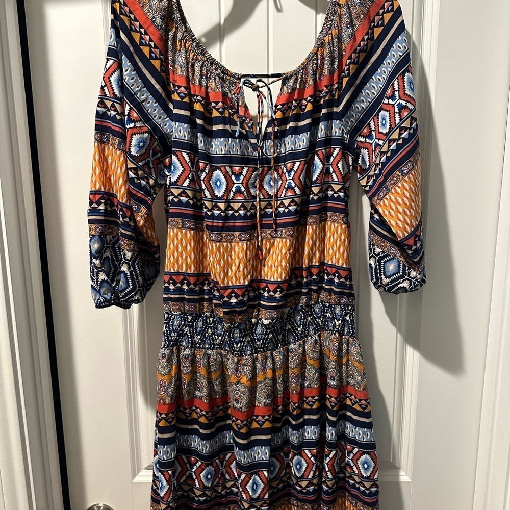 Betsey Johnson Multicolor Patterned Mini Dress - Picture 2 of 16
